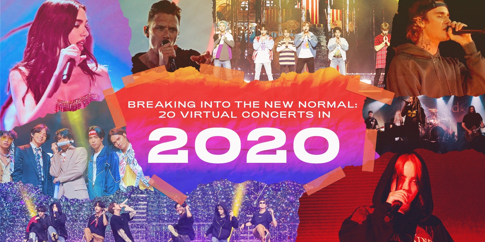 Breaking into the new normal: 20 virtual concerts in 2020